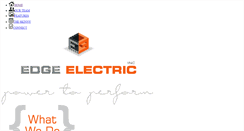 Desktop Screenshot of edgeelectricinc.com