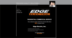 Desktop Screenshot of edgeelectricinc.net